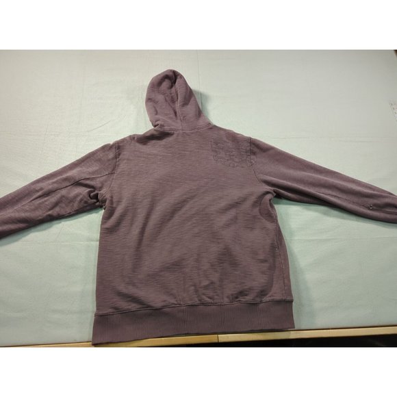 Fleece Lined Zip Up Sweatshirt Jacket W/Pockets Pre-owned Mbarb Size L Banded - Picture 12 of 15